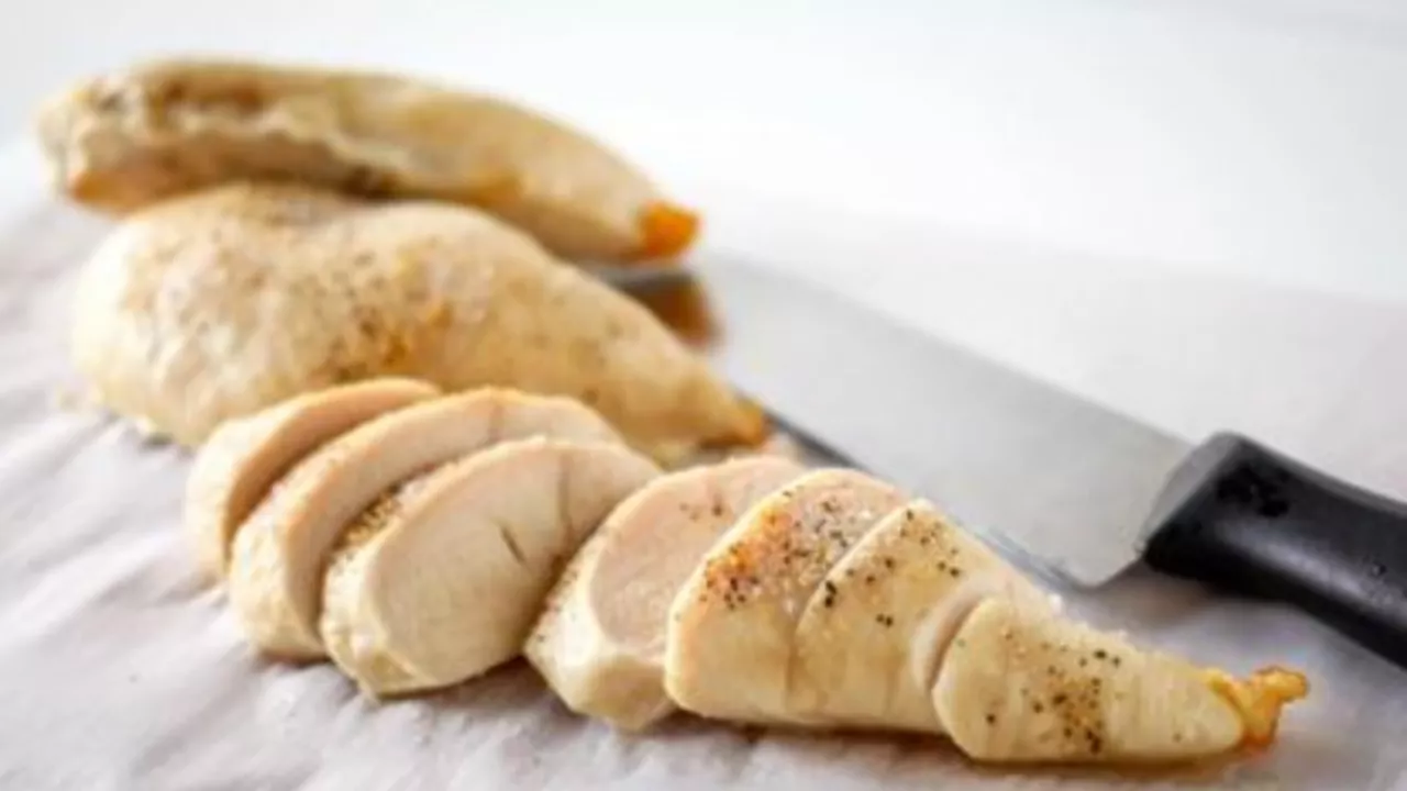 How do you bake a chicken breast at 350 degrees?