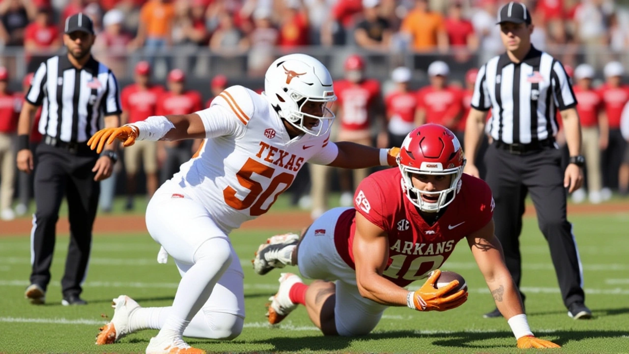 Arch Manning's 6-TD Masterclass Lifts Texas Over Arkansas 52-37 in Playoff Push